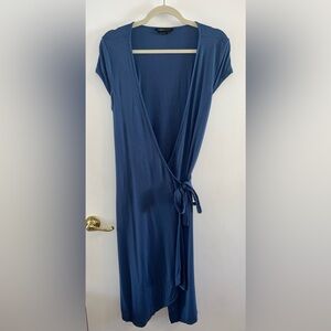 BCBG MaxAzria Blue Wrap Dress